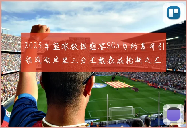 2025年篮球数据盛宴SGA与约基奇引领风潮库里三分王戴森成抢断之王