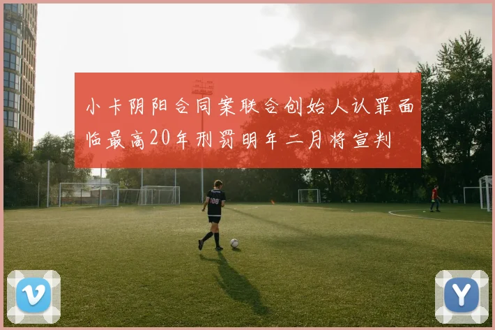 小卡阴阳合同案联合创始人认罪面临最高20年刑罚明年二月将宣判